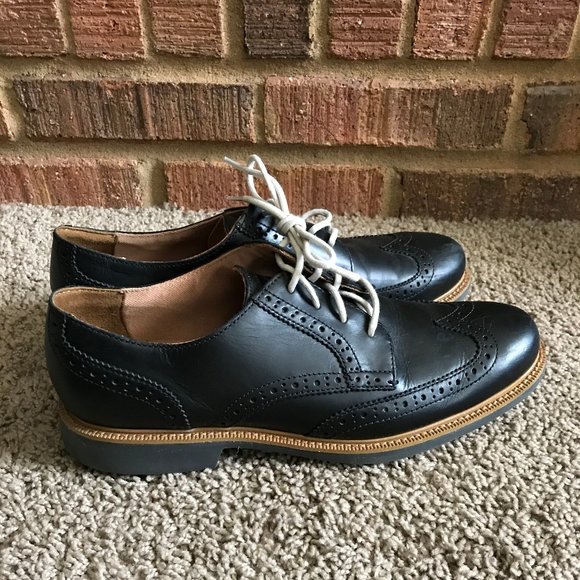 Cole Haan Men\'s Black Leather Oxford Shoes main image 6